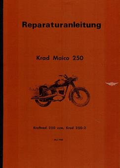 Maico M 250 B Bundeswehr Krad Reparatur Anleitung Werkstatt Buch 