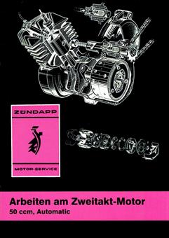 Zündapp Automatic Mofa Motor Typ 248 Reparatur Anleitung 