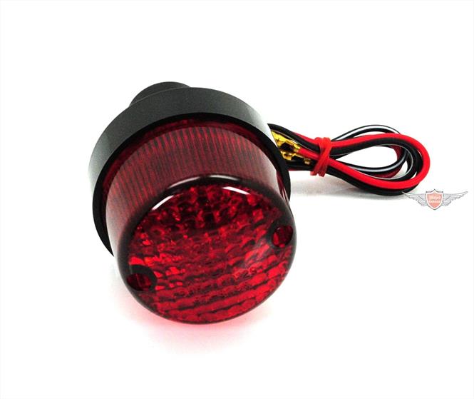 Mofa Moped Mokick LED universal Micro Rücklicht + Tüv Oval Rot
