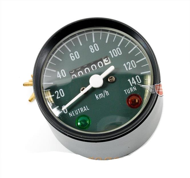 Universal Tacho Tachometer Speedometer 65mm für 19" Räder Honda Yamaha Suzuki 