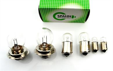 NSU Quickly 6 Volt Halogen Birne Lampe Set für 17 Watt Anlage Made in Germany 